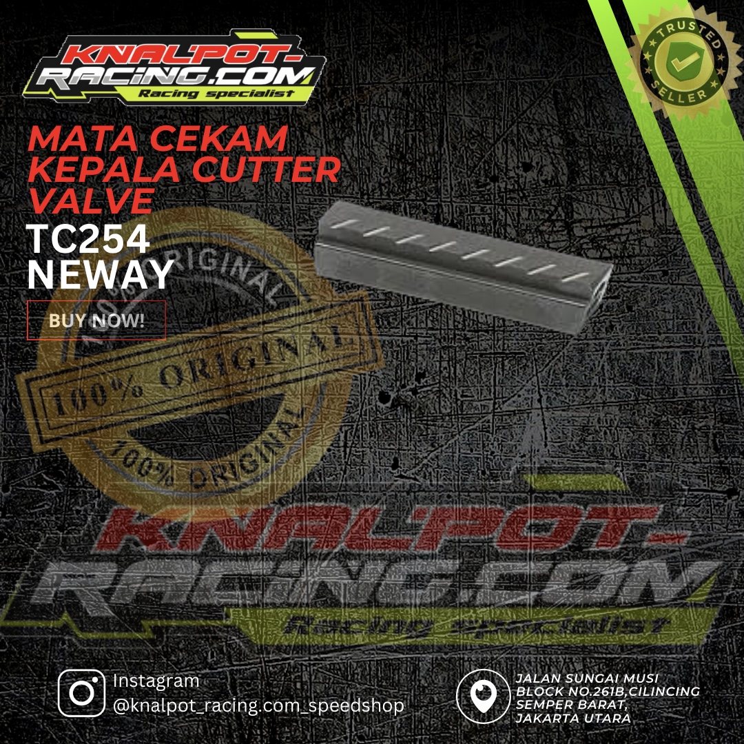 MATA CEKAM KEPALA CUTTER VALVE TC254 NEWAY (1pcs)